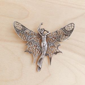 Sterling silver brooch